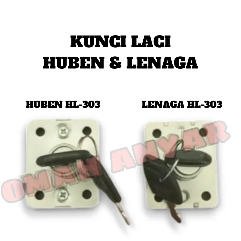 Kunci Laci Lemari Olimpik Olympic Drawer Lock 303 16mm Lenaga Huben 5