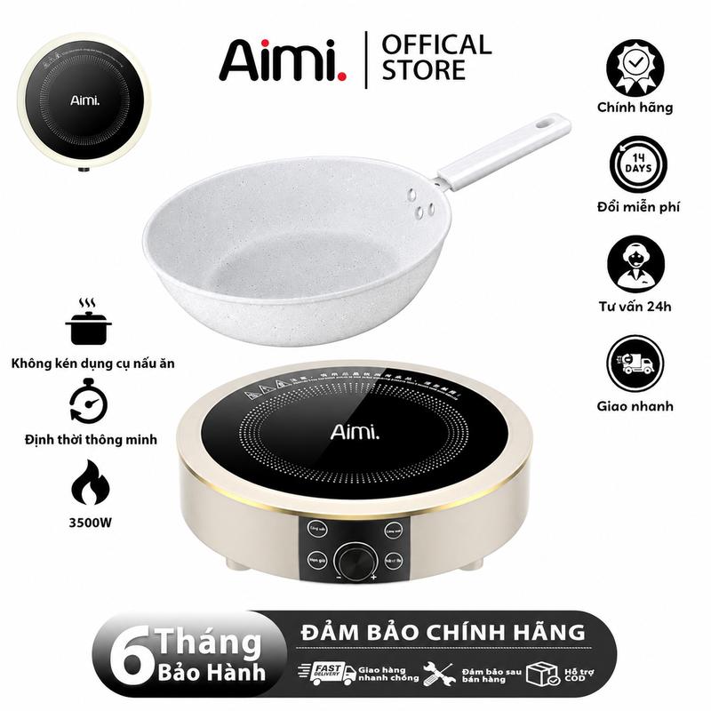Bếp Hồng Ngoại Aimi đa Chức Năng Công Suất 3500w Không Kén Nồi, Không Bức Xạ,…