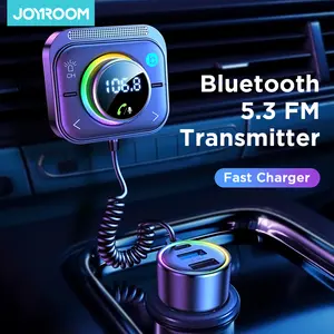 JOYROOM CL18 Car Charger Wireless BT FM Transmitter 3 Port PD30W QC3.0