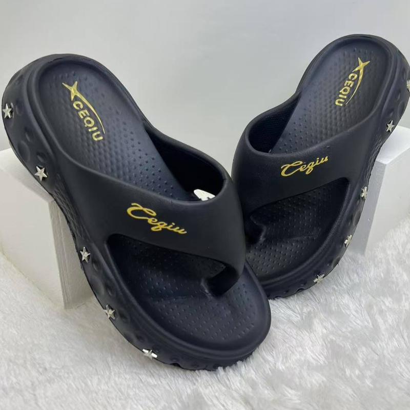 (Size 36-40) Ceqiu EH67 Sandal Wanita Jepit Sandal Karet Korean Style Trendy 3