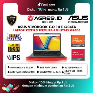 Asus Vivobook Go 14 E1404FA Amd Ryzen 3 7320U 8gb 512gb Windows 11 14.0: Full HD + OHS