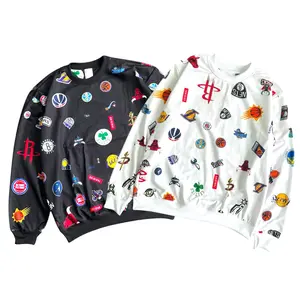 Sweater Printing Basket Pria Wanita Bahan Baby Tery 260 Gsm