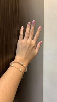 Product Review of Angel Clover Bracelet In Pink & Black Anti Karat Stainless Gelang | evyjewels x crushonyou from g**l 0