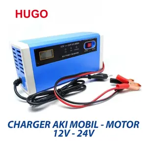 Charger Aki Accu 12V/24V 10A Mobil Motor