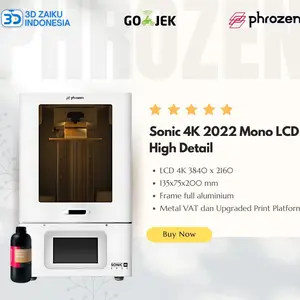 Phrozen Dental 3D Printer Sonic 4K 2022 Resin Ultra High Detail