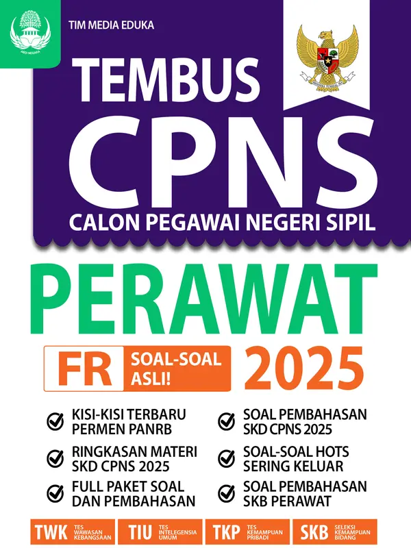 Buku TEMBUS CPNS DOKTER/BIDAN/PERAWAT/APOTEKER 2025 - READY STOCK 2