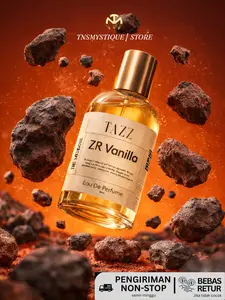 TNSMYSTIQUE TAZZ Parfum ZR vanilla 35 ML kualitas premium paling wangi tahan lam Bersertifikat BPOM