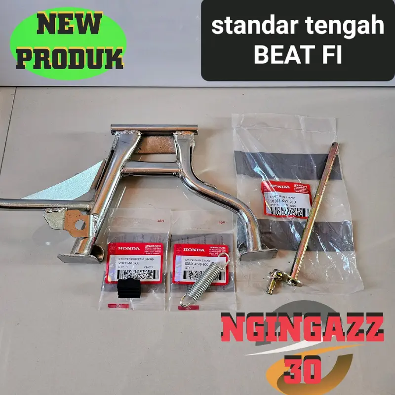 standar tengah beat fi beat esp scoopy fi warna chrome lengkap 1