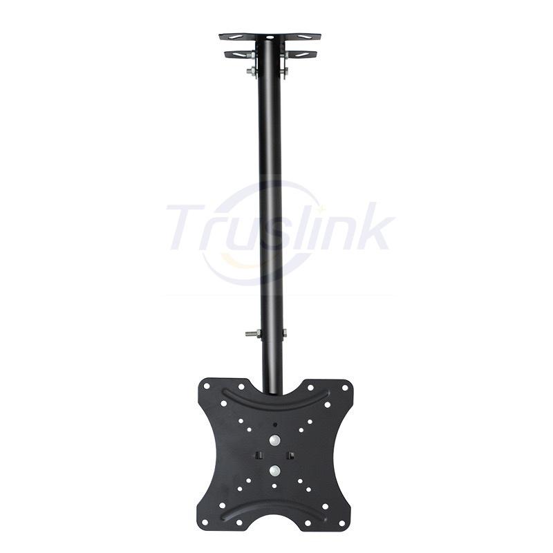 Product Introduction of 【SG Seller】Truslink Adjustable Ceiling TV Mount 15° Tilt & 360° Rotating Bracket Plasma LCD LED Monitor Flat Panel Displays Smart TV Flat Panel TV Ceiling Mount Bracket for most 17 -42  TV Flat Panel Displays LED TV With VESA Up To 200X200mm --  DJ01-1 18