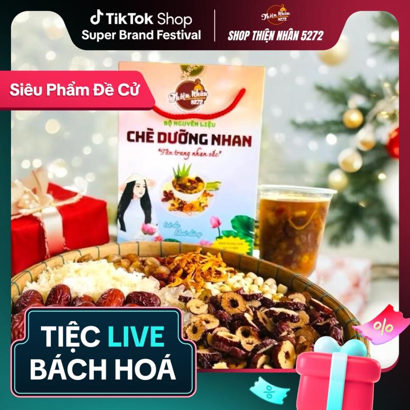 [SET CHÈ NHỎ] Dưỡng Nhan 14 Vị 250gr ( Nấu từ 2 đến 3 lít ) [Shop Thiện Nhân 5272] Nước Trà Sen