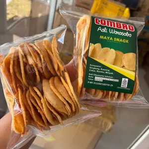 COMBRO GEMOY KERIPIK COMBRO SINGKONG KHAS DIENG ENAK RENYAH KEMASAN GEMOY 200GR