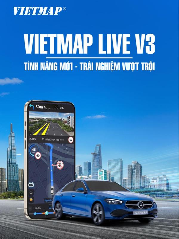 Vietmap Live Pro Dẫn đường & Cảnh báo tốc độ, biển báo giao thông mọi cung đường