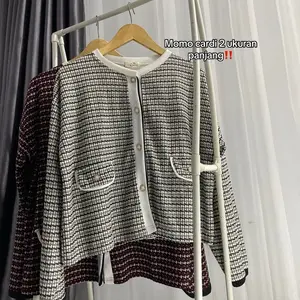 Momo koreanlook oversize | Cardigan kekinian Knitwear Outer Wanita