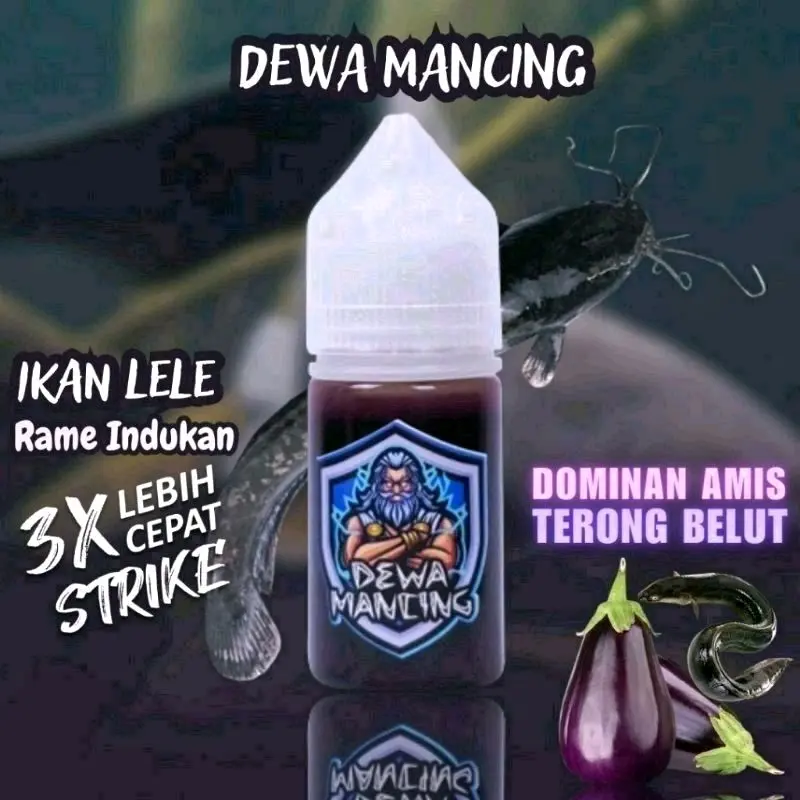 ESSEN IKAN LELE INDUKAN LOMBA GALATAMA AROMA TERONG BELUT PALING MANTAP, ESSEN DEWA MANCING IKAN LELE 30ML-212