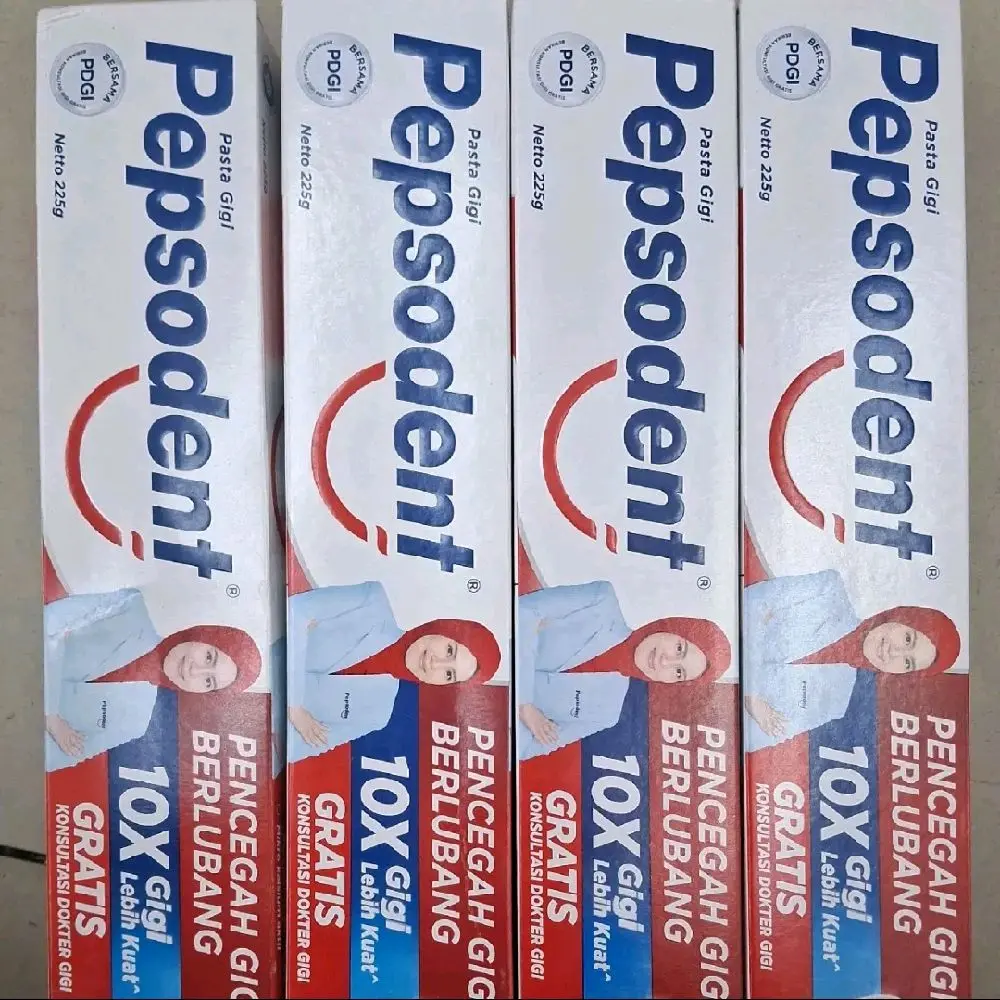 Pepsodent 225g Bundling 5pcs - Paket Hemat - Mulut