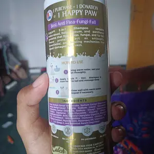 Catch - Shampoo Kucing Anti Kutu , Anti Rontok , Anti Jamur ,  Solusi 3-in1, dan Bulu Putih
