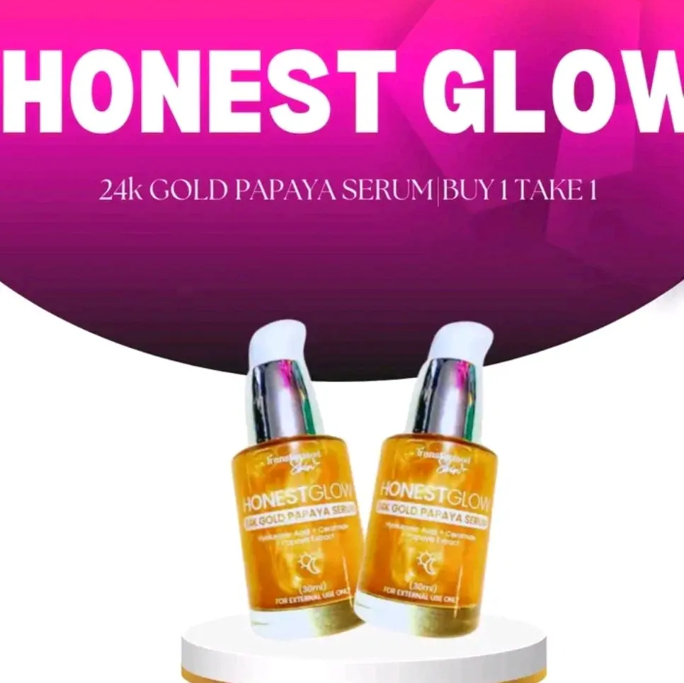 Honestglow 24k Gold Serum Treats Acne and Dark Spots  Skincare Skin Repair