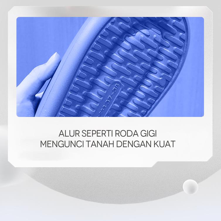 agespire Slippers Flow Sandal Anti-selipNyaman Anti Bau Bagian Bawah LembutDalam Sendal Diluar Ruangan Pria & WanitaPasangan Rumah Serbaguna BeranekaWarna Kualitas Musim Panas Gaya PanasShoes Size 35-45 Unisex