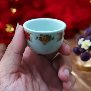 Cup Porcelain/ Cup Keramik/ Cup Mini/ Cup 40cc/ Gelas (isi 1 pcs)