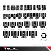 Gambar FIXTOP Mata Shock Impact 3/4 Inch Kunci Sok Impact 17mm - 70mm CR-MO - 17mm dari Fixtop Automotive Industries Kota Administrasi Jakarta Utara 4 Tokopedia