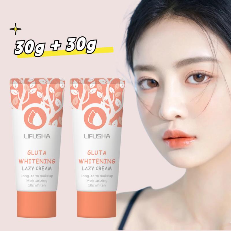 Kem làm trắng cho người lười biếng 30g Mặt nạ trang điểm kem cách ly UV chống nắng Thích hợp cho trang điểm dài hạn