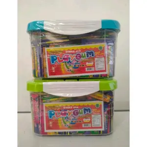 permen karet playgum 1 box isi 450 pcs gratis teflon