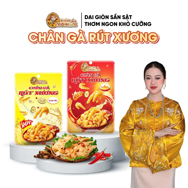   DEAL HỜI  Ăn cùng Ngộ Không Chân Gà Rút Xương 10 cái Mix vị + tặng 5 Chả Cá 