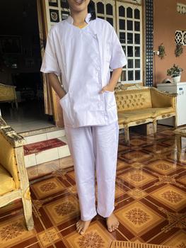 Product Review of Mediscrub Setelan Baju Celana Medis Kerah Shanghai Lengan Pendek Wanita from O**a T**g 0