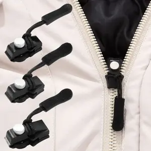 Ritsleting Pengganti Removable 10 Pcs – Zipper Replacement S M L, Praktis & Tahan Lama