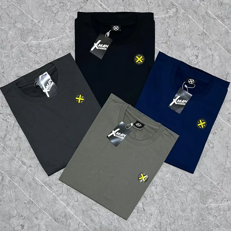 4 pcs 100 kaos distro pria dan wanita polos/kaos distro pria wanita kekinian/kaos polos unisex/kaos terbaru bajudistro 0