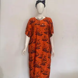 Daster Jumbo Ilalang Kancing Depan LD:±140cm