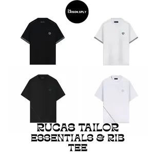 [100% ORIGINAL] RUCAS TAILOR RIB & ESSENTIALS TEE