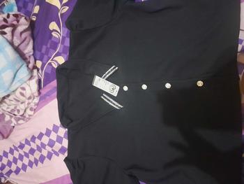 Product Review of Jaddmei”Oliv top model tali belakang semi crop premium bangkok Kancing Tebal Wanita Slim Denim Atasan Denim from D**i R**l 0