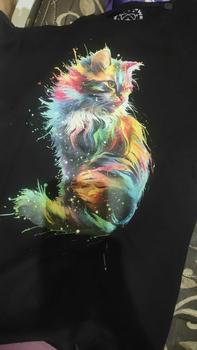 Product Review of 3DimensionWear T-Shirt 3D Abstract Art Cat - DT0037 from E**a D** 0