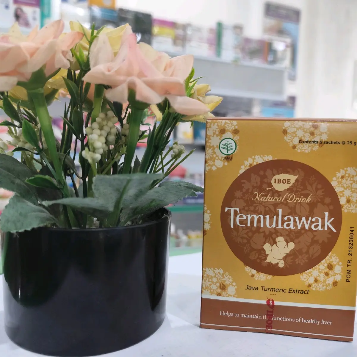 TEMULAWAK NATURAL DRINK IBOE 5'S