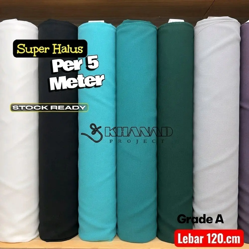 kain meteran/eceran katun murah ~ harga per 5 meter - grade A ~  lebar 120.cm ~ next klik tidak putus-putus