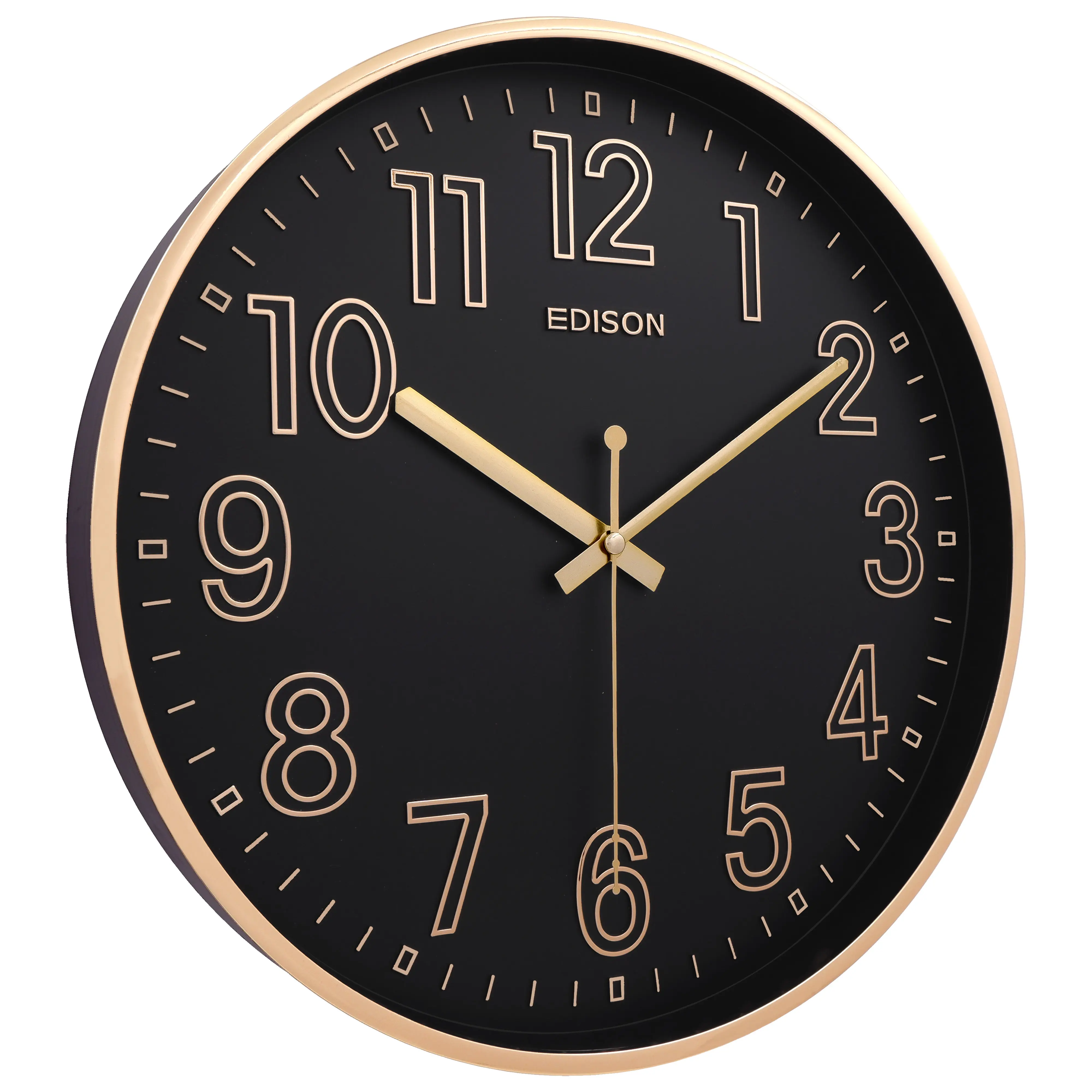 Jam Dinding Edison Sweep ES 320 T64 Timbul Diameter 320mm 32cm