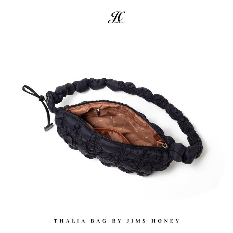 JIMS HONEY Tas Wanita Thalia Bag Tas Selempang Puffy Sling Bag Kulit 3