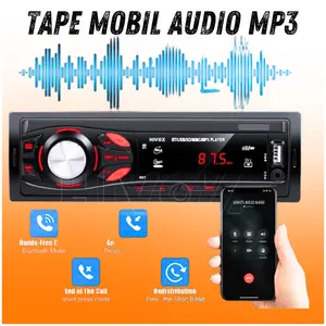 Taffware Tape Mobil Bluetooth Audio MP3 5.0 60W with Remote MP3 S211L
