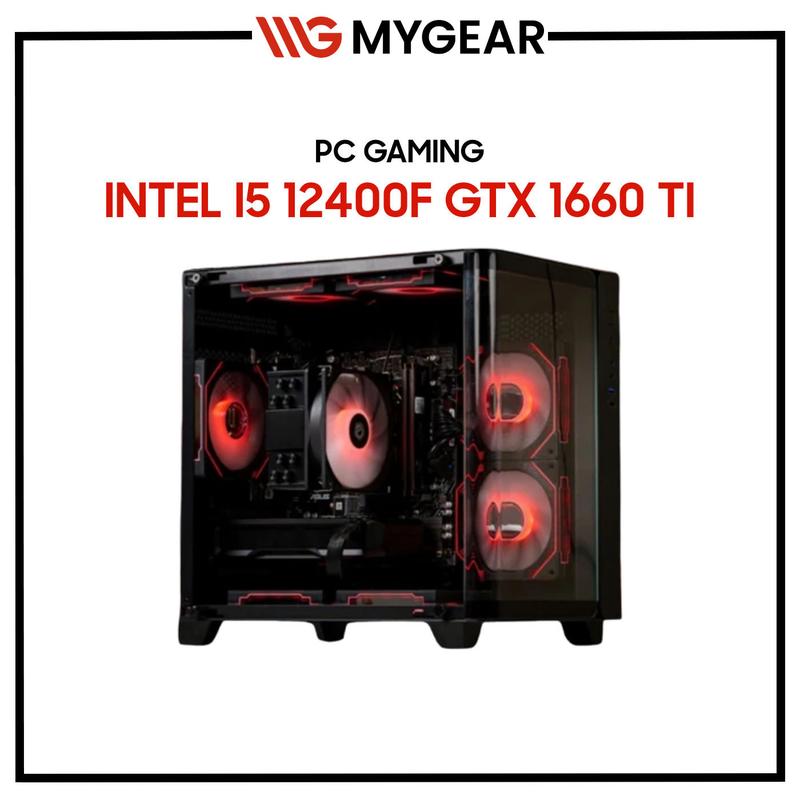 PC Gaming Intel i5 12400F | GTX 1660 Ti | RAM 16GB | SSD 512GB