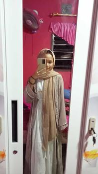 Product Review of Gamis Abaya rompi cringkle airflow by dereza style Dress Wanita Muslim Arab Variasi Crinkle from y**a 0