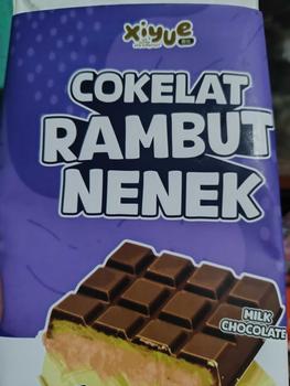Product Review of Cokelat Rambut Nenek By Xiyue / Cokelat Viral / Arum Manis from a**a 0