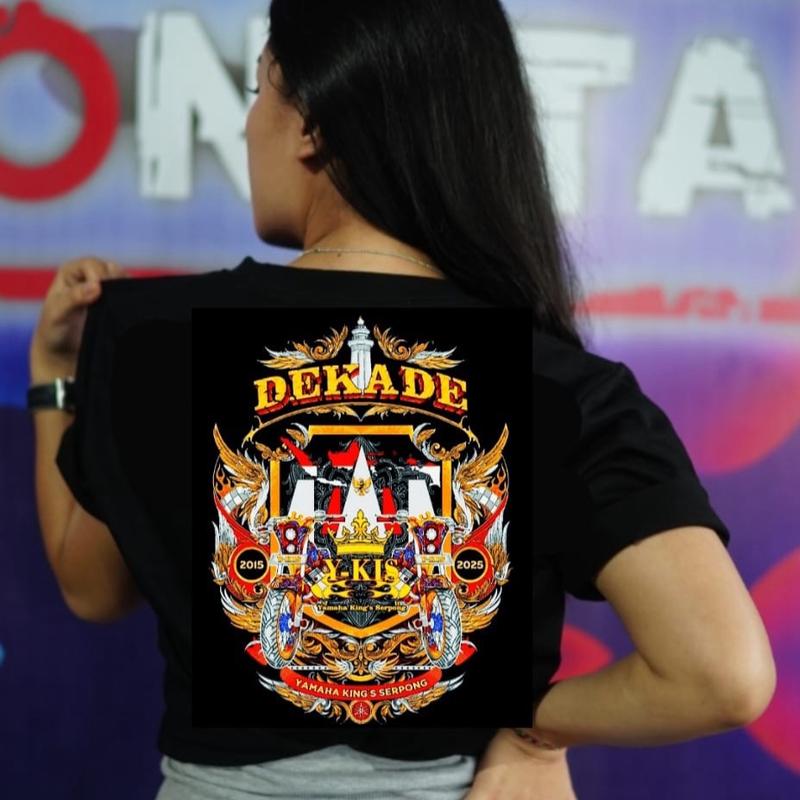 KAOS RX KING 1 DEKADE YKIS LENGAN PENDEK, 1