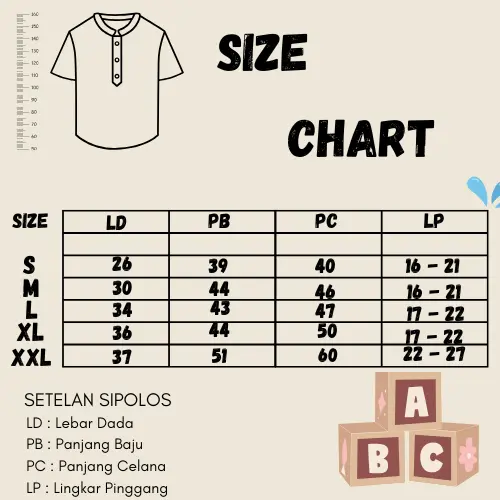 Setelan Baju Anak 1-7 Tahun Lengan Pendek Celana Panjang 7