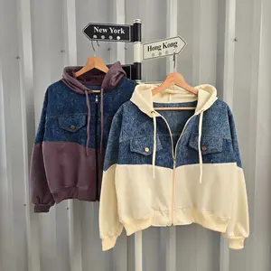 VIOR V JEANS JACKET // JACKET JEANS TERBARU CASUAL PRIA JACKET JEANS TERBARU 2024 KOREA STYLE OVERSIZE KOREA HIP HOP BISA ( COD )