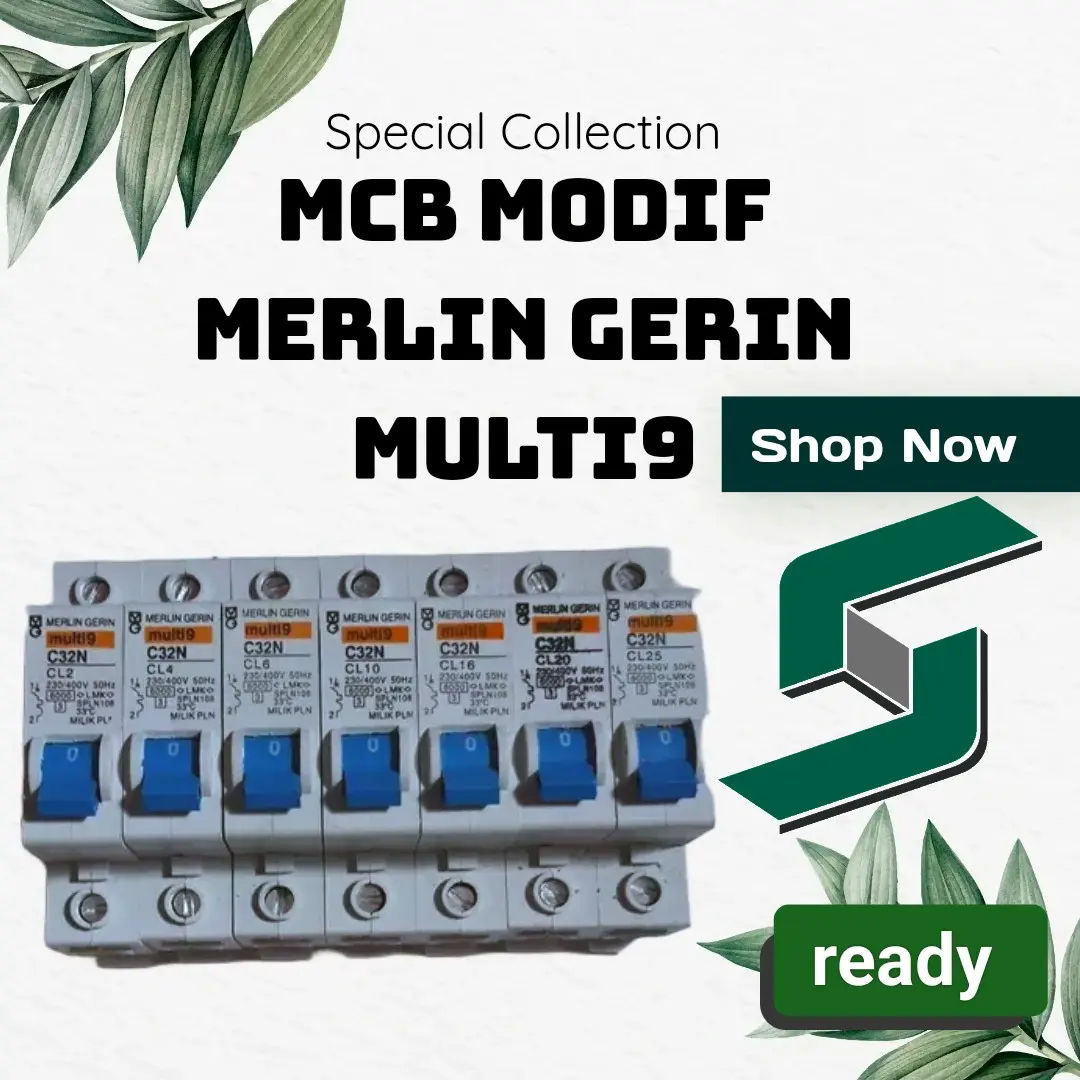 MCB MODIF ANTI JEGLEK MERLIN GERIN MULTI9 2A RASA 20A DLL DIJAMIN KEASLIANYA