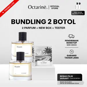 [ PROMO LIVE ] Bundling 2 Botol Parfum 50ml Bebas Pilih Variant - Octarine Perfume