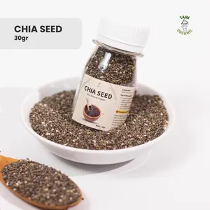Tani Organic Chia Seed Mexico 30 gram TOPLES - Chia Seed Mexico Tani Organic 30gram TOPLES