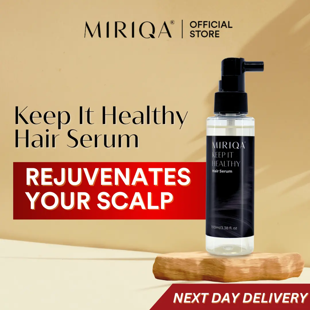 MIRIQA Keep It Healthy Hair Serum 100ml - Nourishing Scalp, Rejuvenates Follicles & Stronger Hair Strands