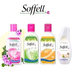 Soffell Lotion Anti Nyamuk 60gr & Spray 80ml Perlindungan 8 Jam Aroma Jeruk Bunga Pelembab Khusus